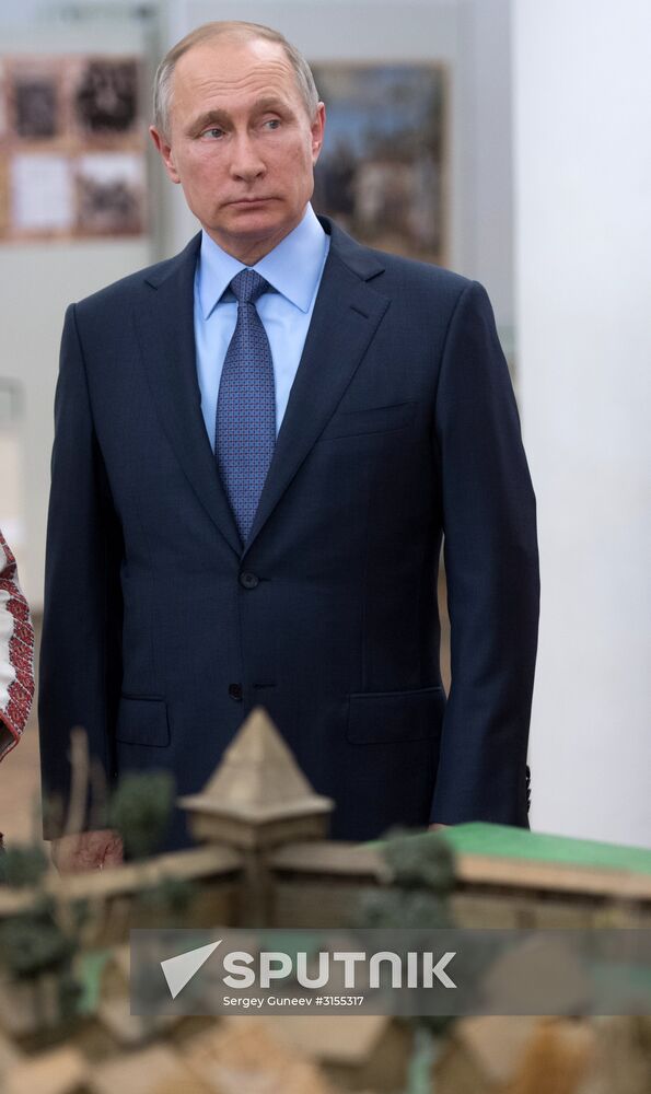 Russian President Vladimir Putin's working visit to Yoshkar-Ola