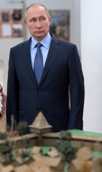 Russian President Vladimir Putin's working visit to Yoshkar-Ola