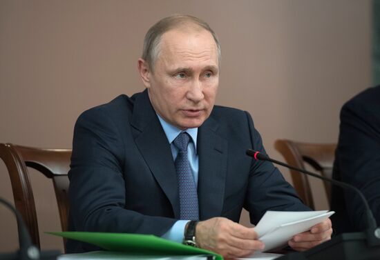 Russian President Vladimir Putin's working visit to Yoshkar-Ola
