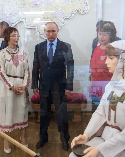 Russian President Vladimir Putin's working visit to Yoshkar-Ola