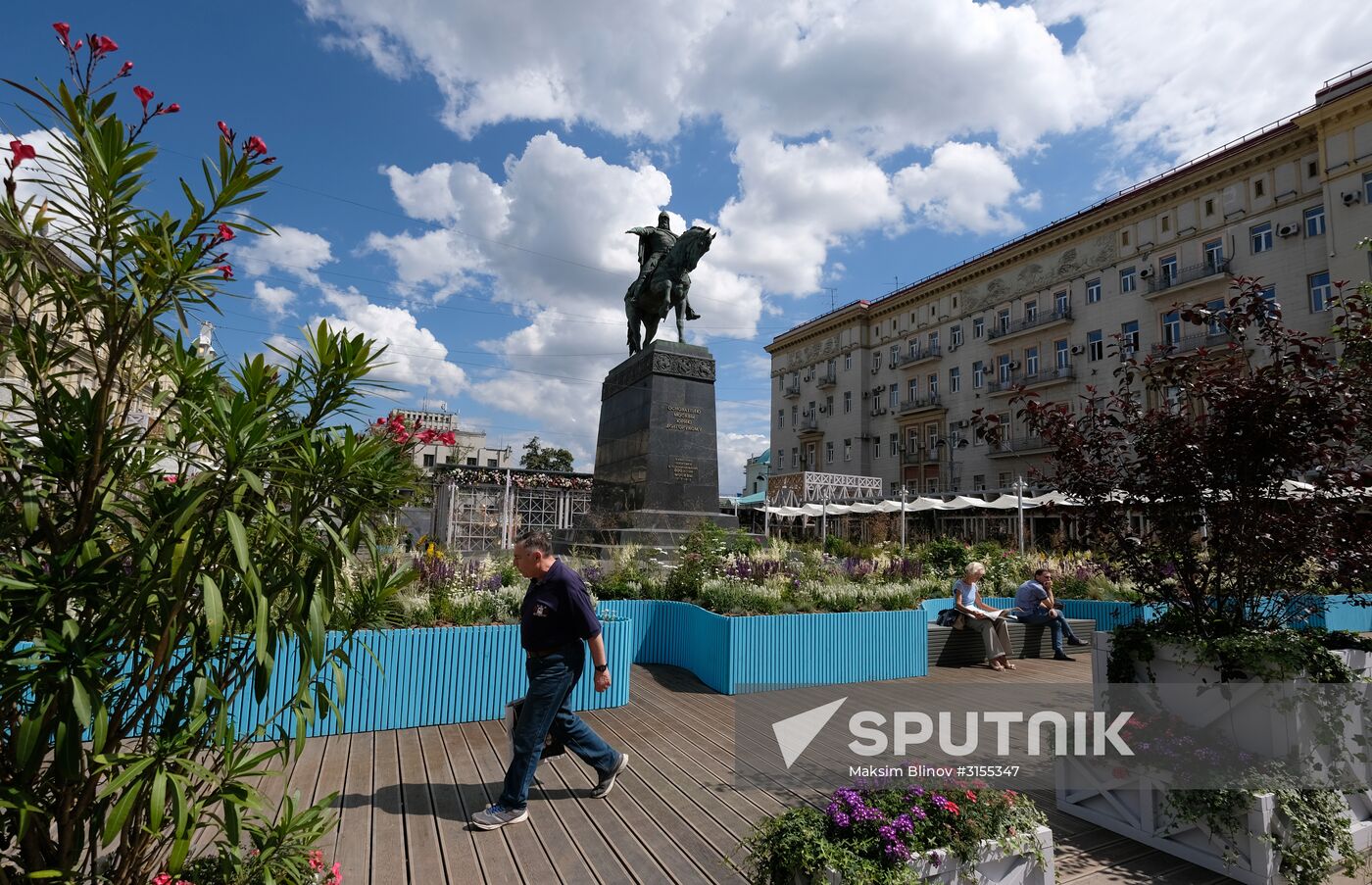 "Summer in Moscow. Flower jam" festival opens in Moscow