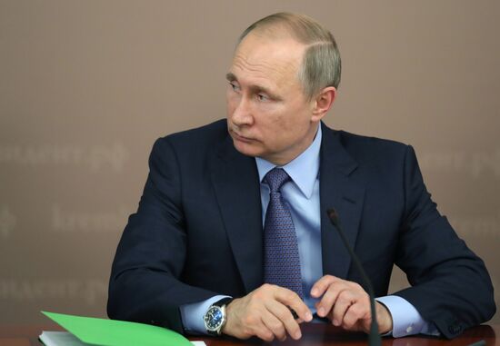Russian President Vladimir Putin's working visit to Yoshkar-Ola