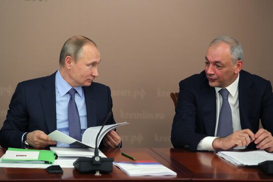 Russian President Vladimir Putin's working visit to Yoshkar-Ola