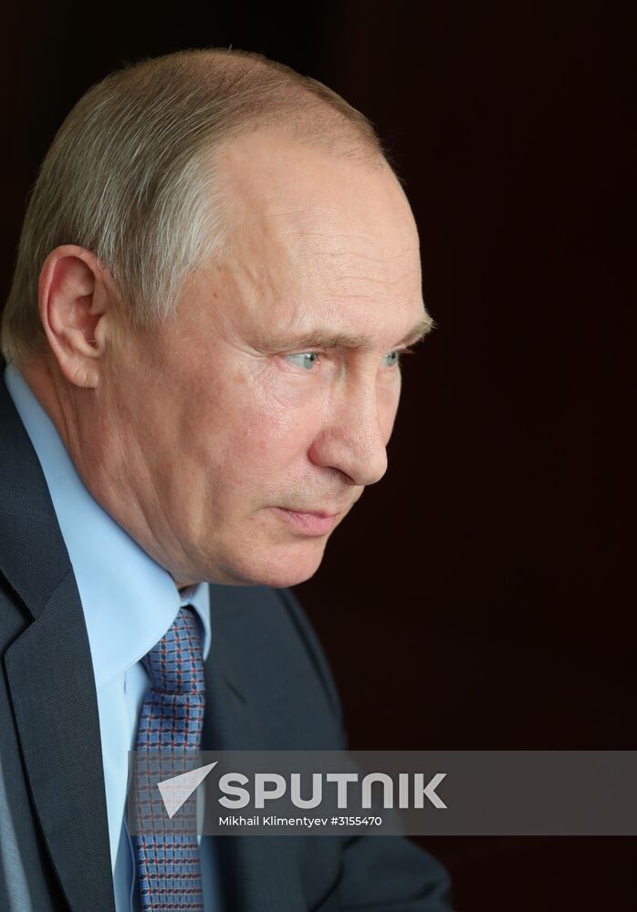 Russian President Vladimir Putin visits Yoshkar-Ola