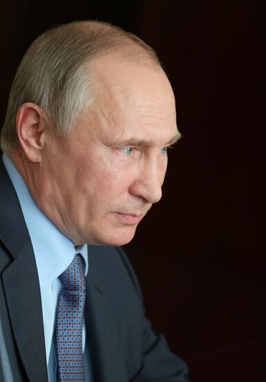 Russian President Vladimir Putin visits Yoshkar-Ola