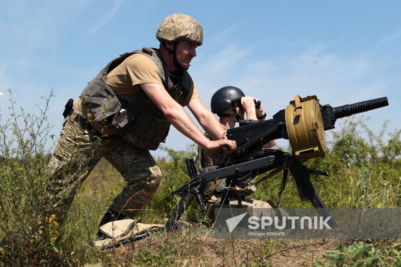 Border troops' exercise in Lviv Region