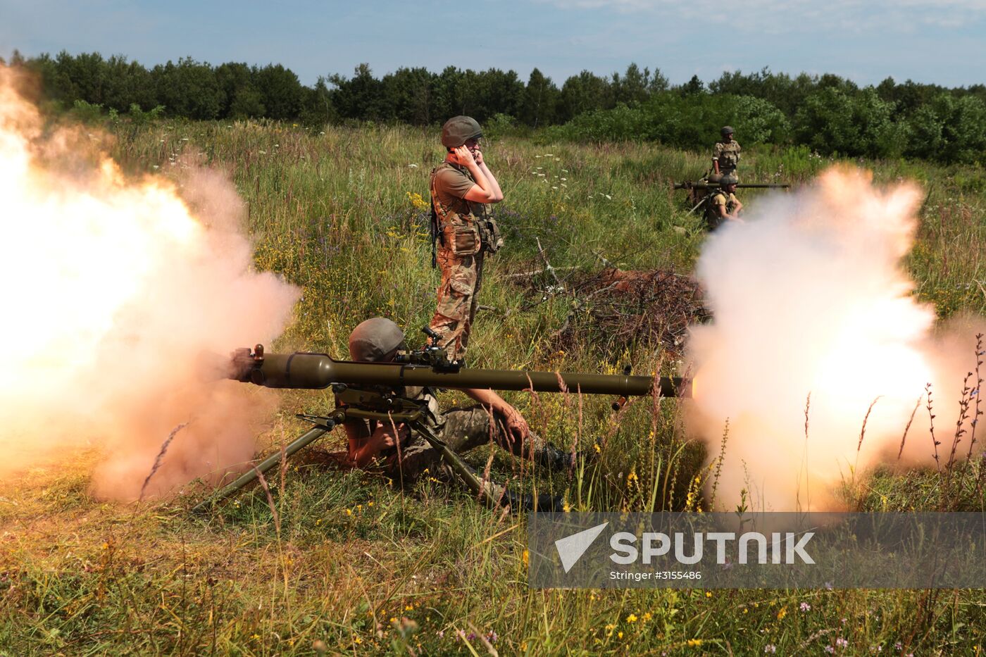 Border troops' exercise in Lviv Region