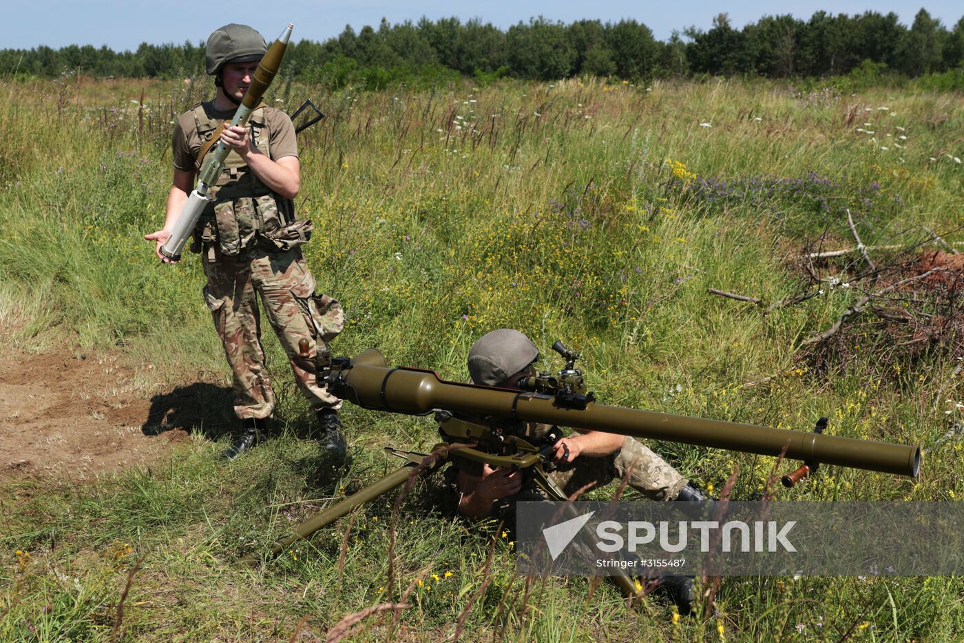 Border troops' exercise in Lviv Region
