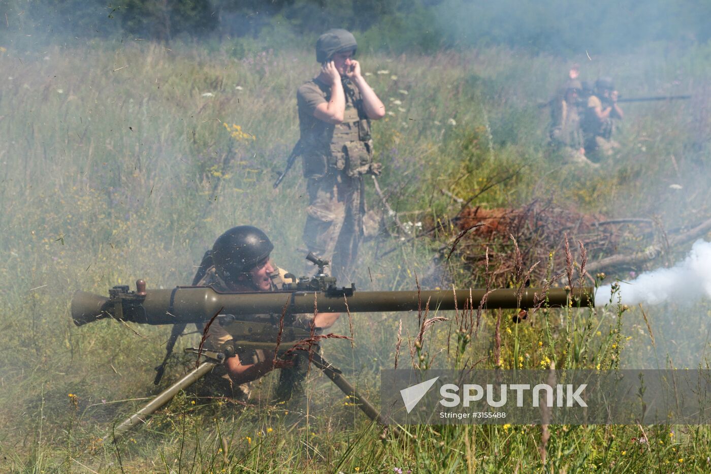 Border troops' exercise in Lviv Region