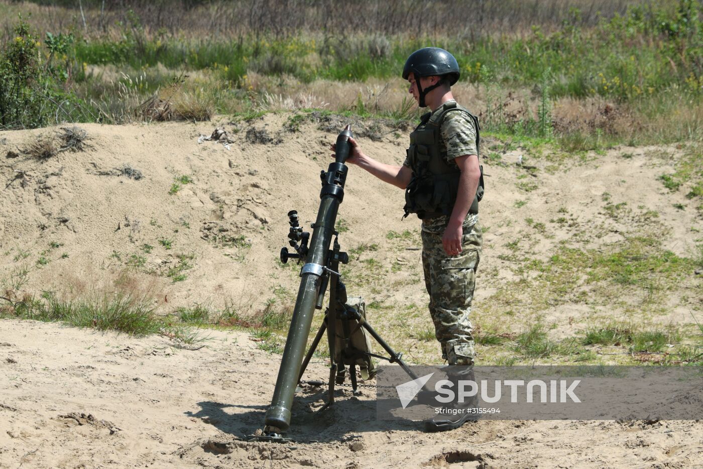 Border troops' exercise in Lviv Region