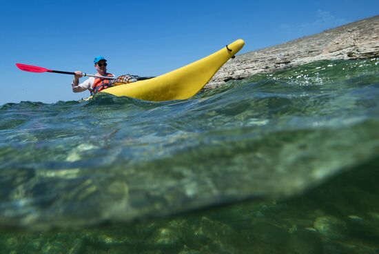 Tarkhankut Nature Park in Crimea