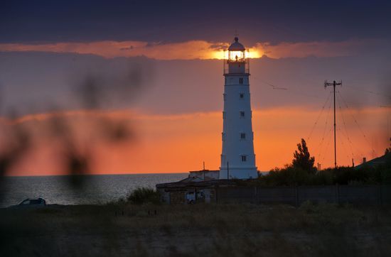 Tarkhankut Nature Park in Crimea
