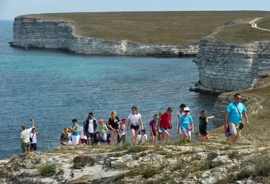 Tarkhankut Nature Park in Crimea