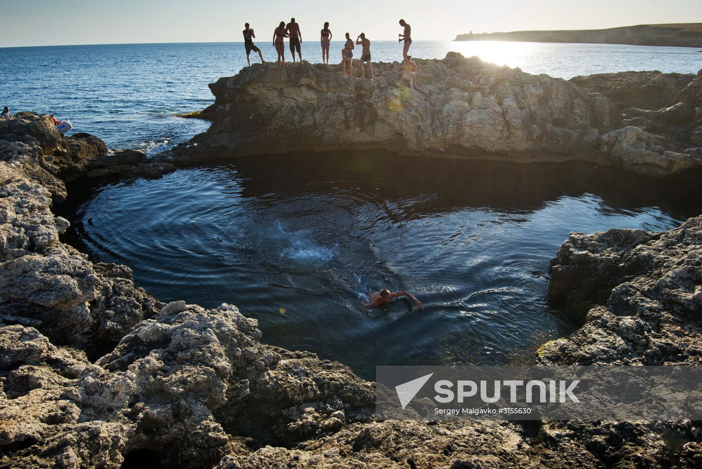 Tarkhankut Nature Park in Crimea