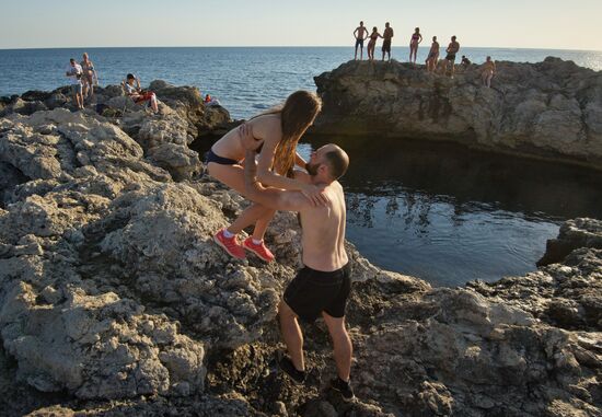Tarkhankut Nature Park in Crimea