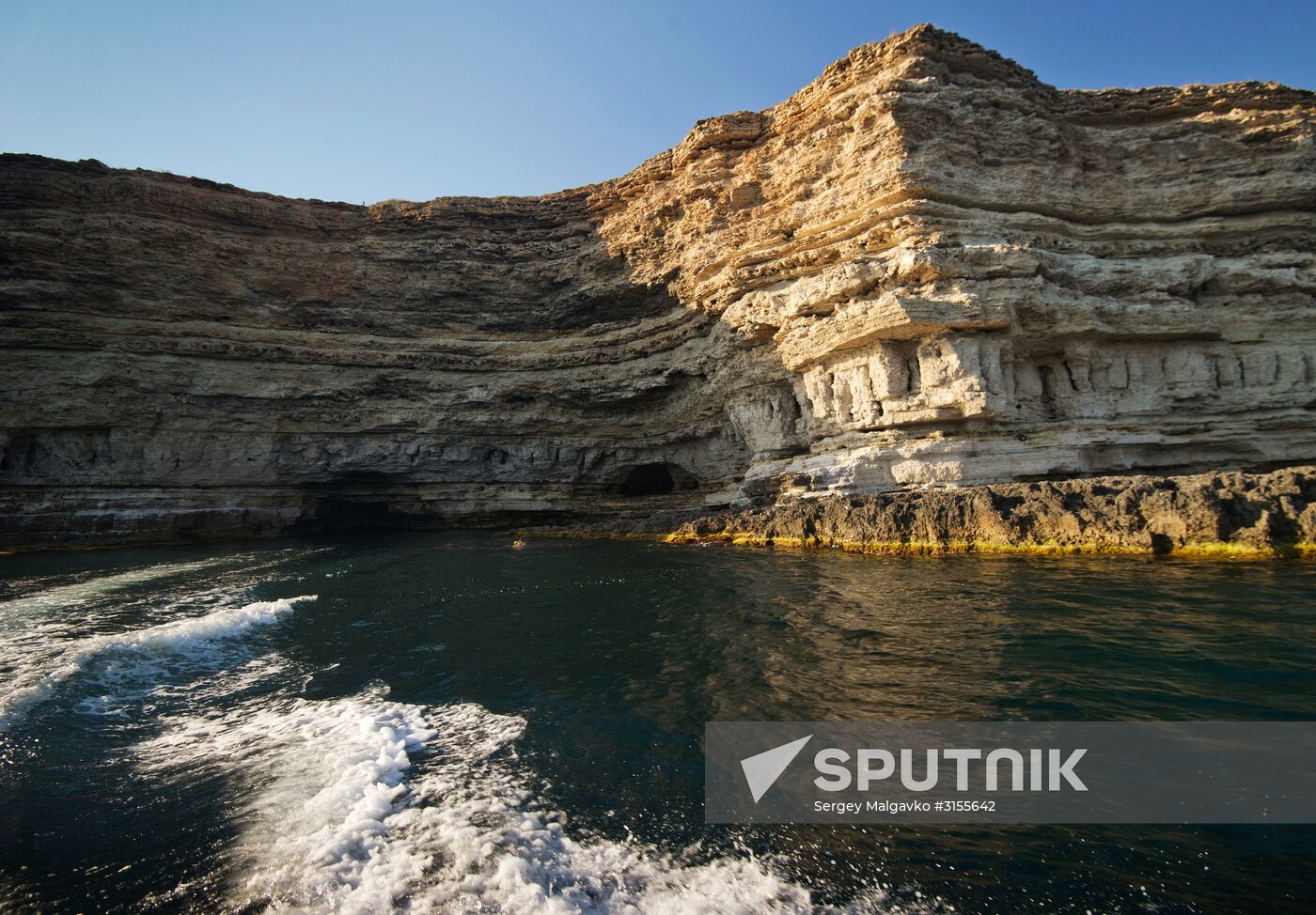Tarkhankut Nature Park in Crimea