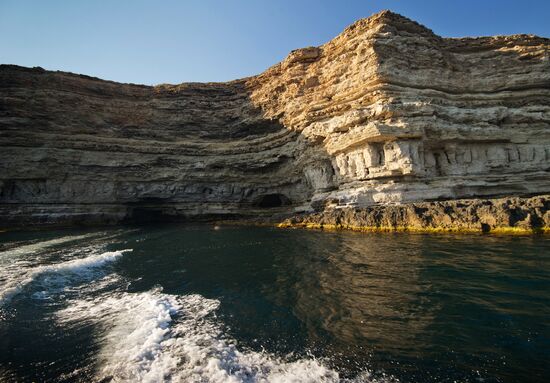 Tarkhankut Nature Park in Crimea