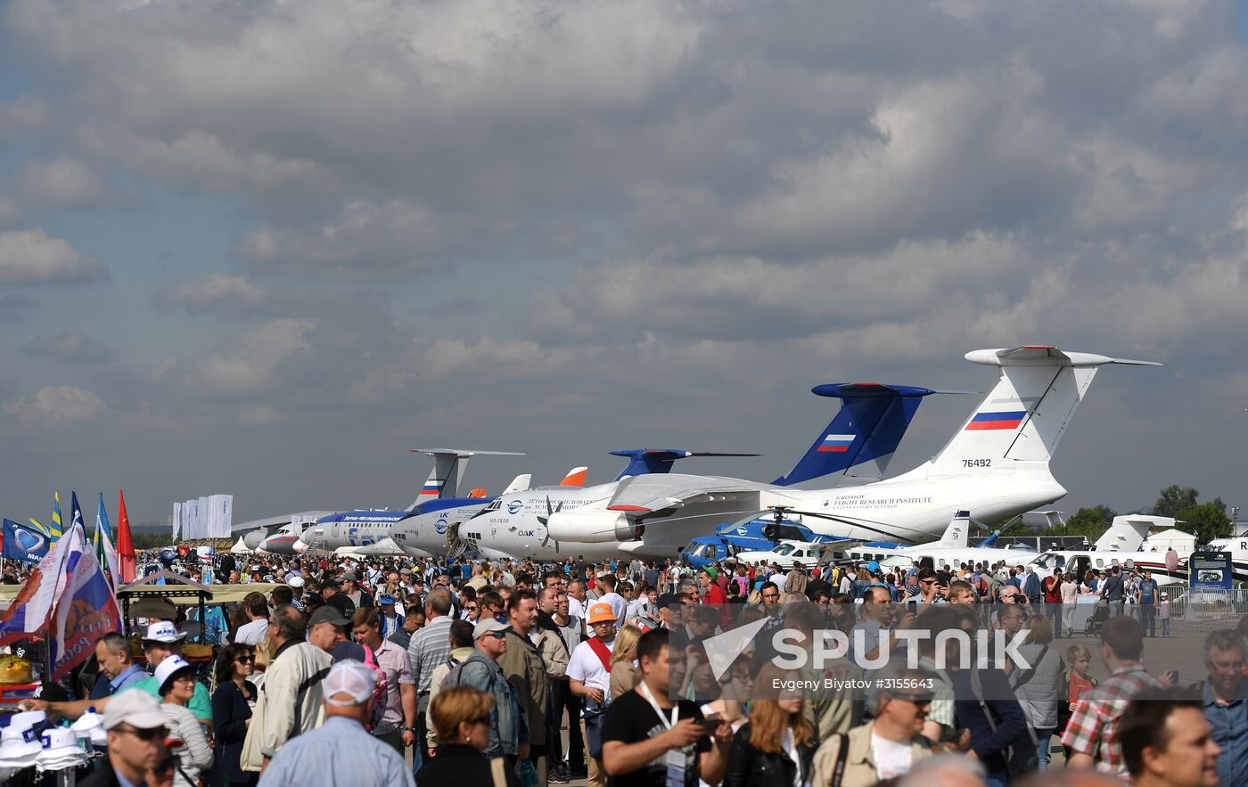 International Aviation and Space Salon MAKS-2017. Day four