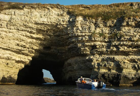 Tarkhankut Nature Park in Crimea