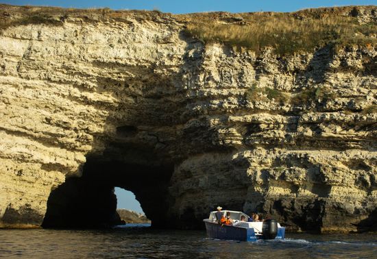 Tarkhankut Nature Park in Crimea