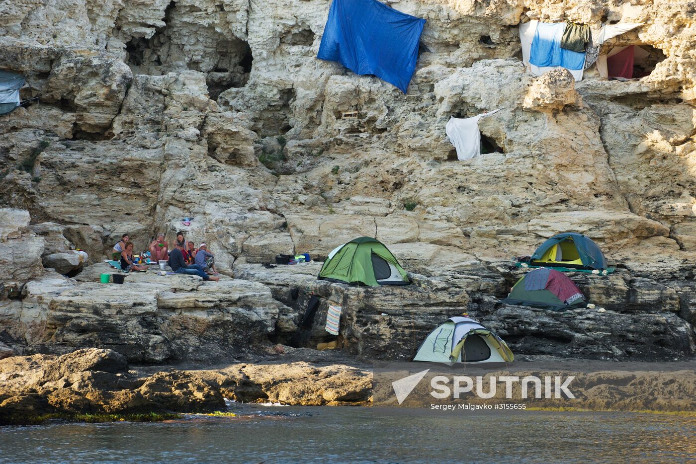Tarkhankut Nature Park in Crimea