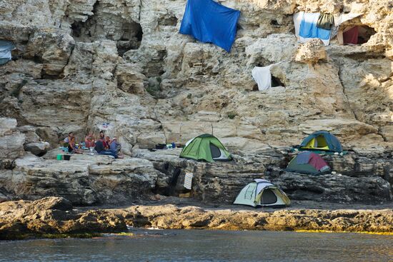 Tarkhankut Nature Park in Crimea