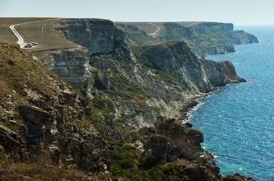 Tarkhankut Nature Park in Crimea
