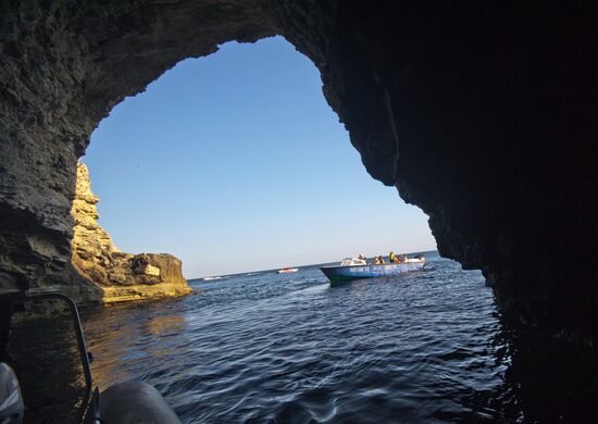 Tarkhankut Nature Park in Crimea