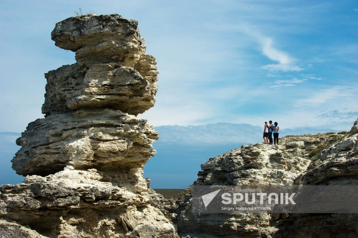 Tarkhankut Nature Park in Crimea