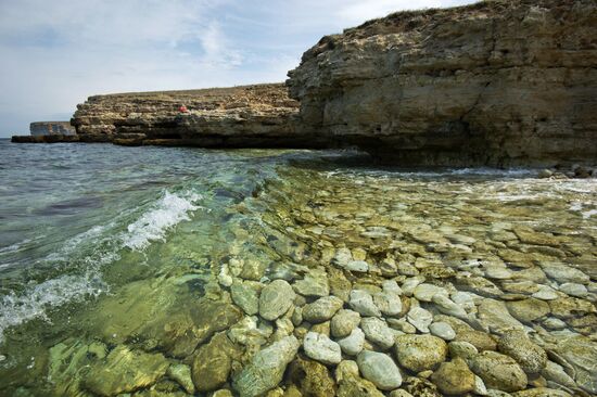 Tarkhankut Nature Park in Crimea