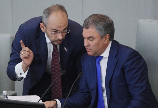 Final plenary meeting of the Russian State Duma's spring session