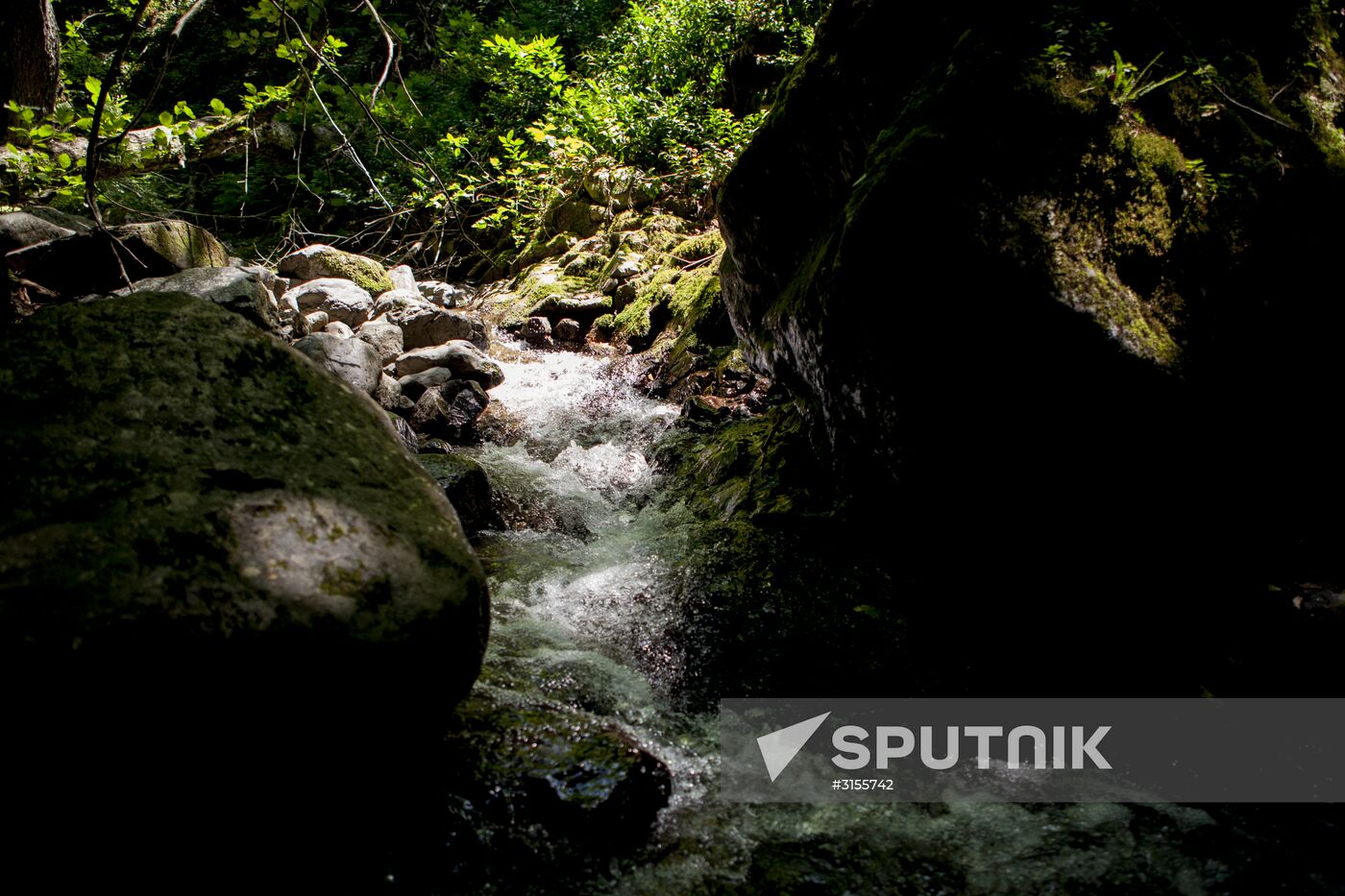 Nagutni mountain climatic and health resort in South Ossetia