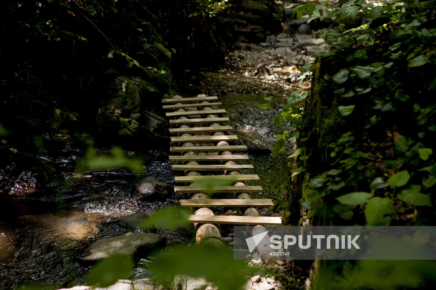 Nagutni mountain climatic and health resort in South Ossetia