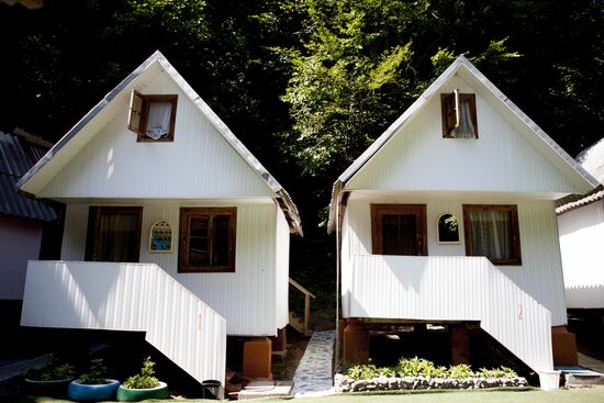 Nagutni mountain climatic and health resort in South Ossetia