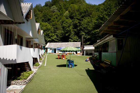 Nagutni mountain climatic and health resort in South Ossetia