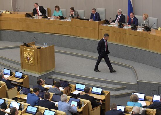 Final plenary meeting of the Russian State Duma's spring session