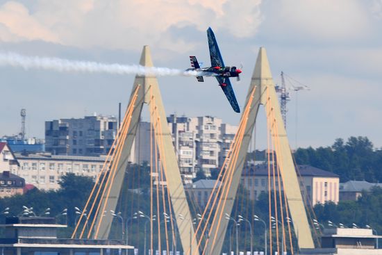 Preparations for Red Bull Air Race in Kazan