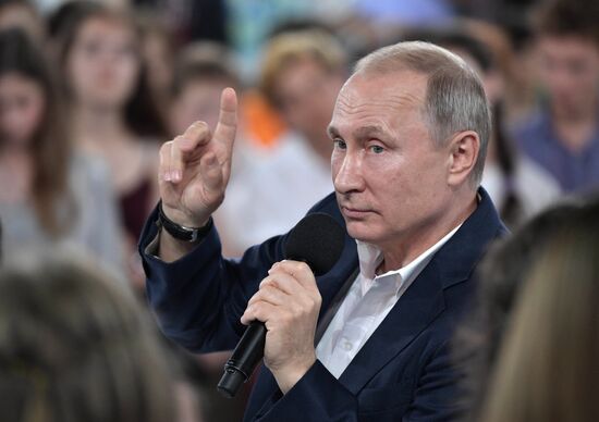 No Nonsense Talk with Vladimir Putin