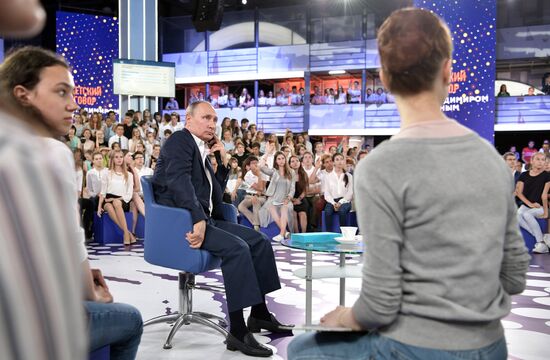 No Nonsense Talk with Vladimir Putin