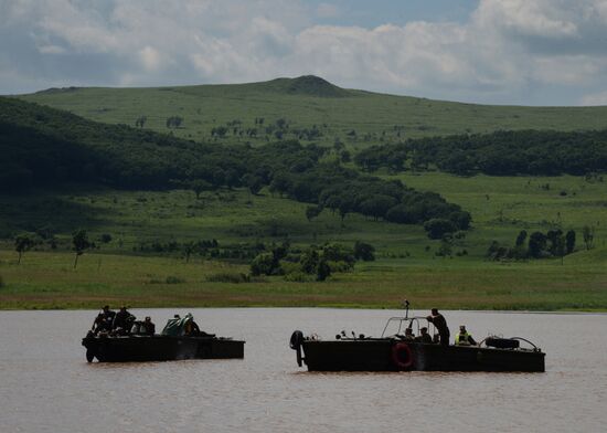Military exercise in Primorye Territory