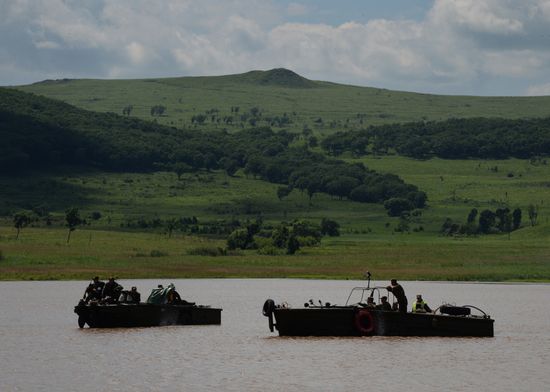 Military exercise in Primorye Territory