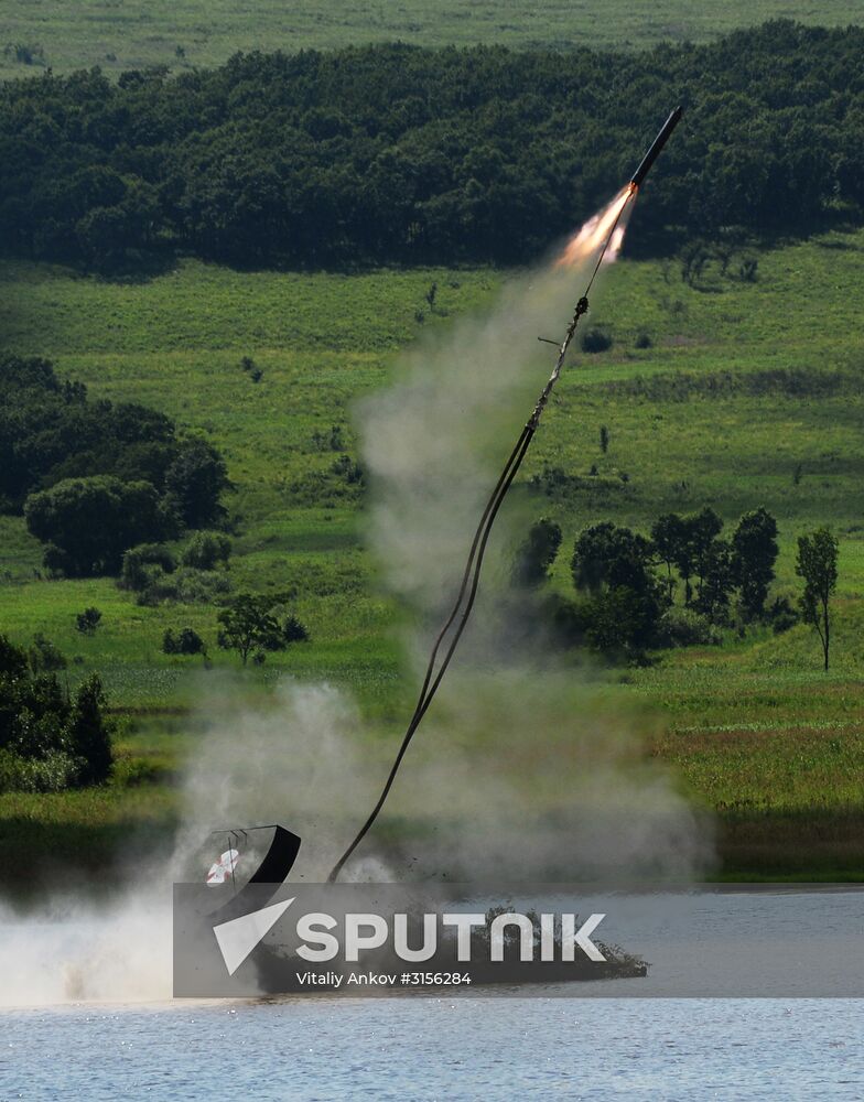 Military exercise in Primorye Territory