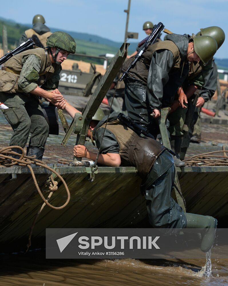 Military exercise in Primorye Territory