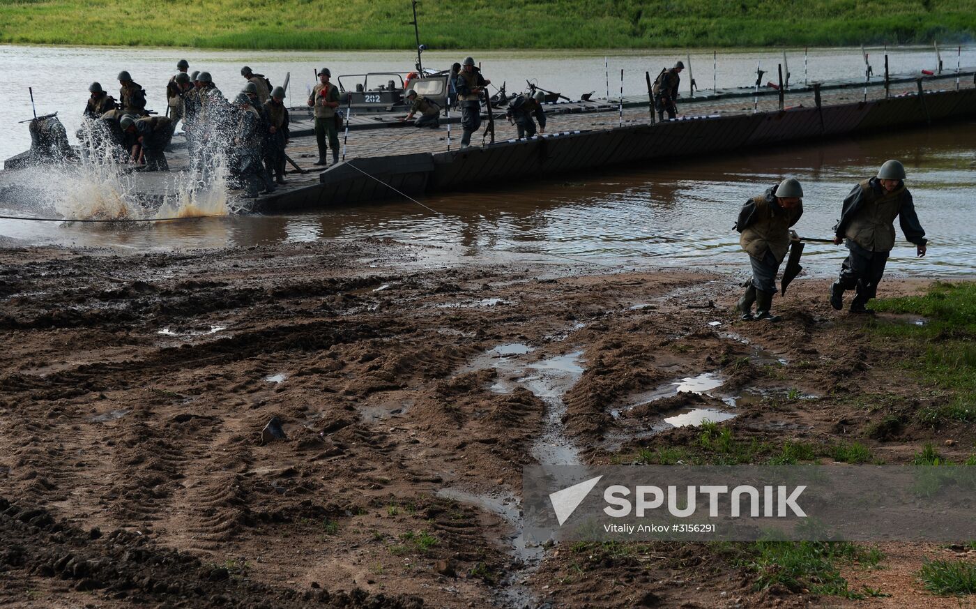 Military exercise in Primorye Territory