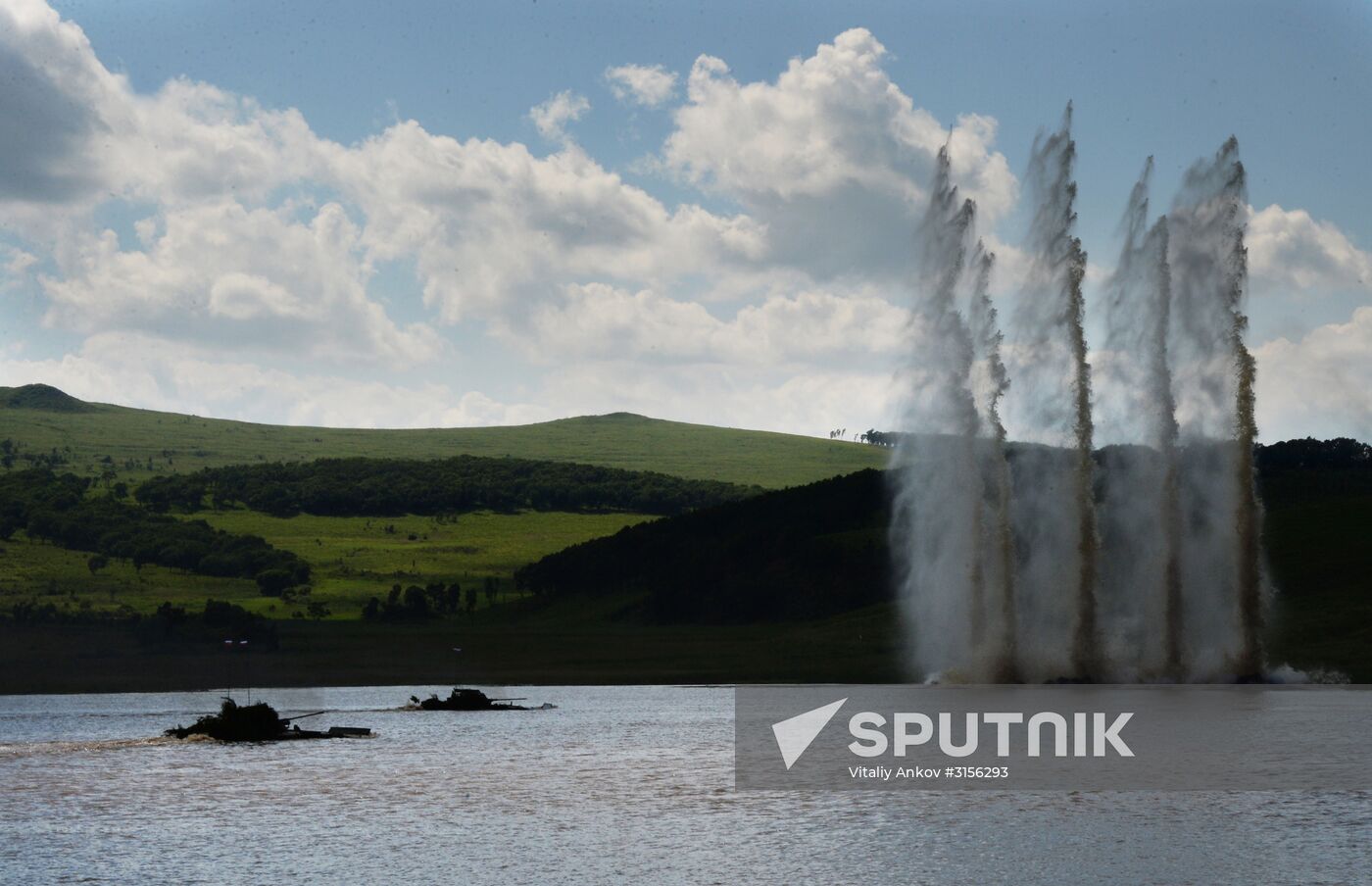 Military exercise in Primorye Territory