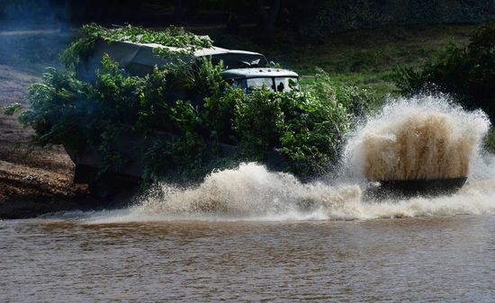 Military exercise in Primorye Territory
