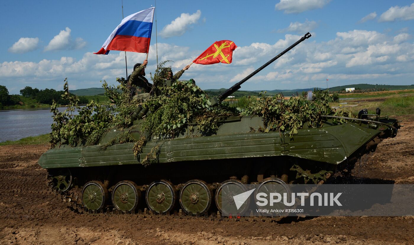 Military exercise in Primorye Territory