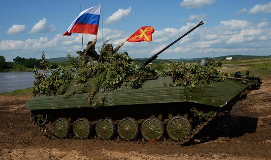 Military exercise in Primorye Territory