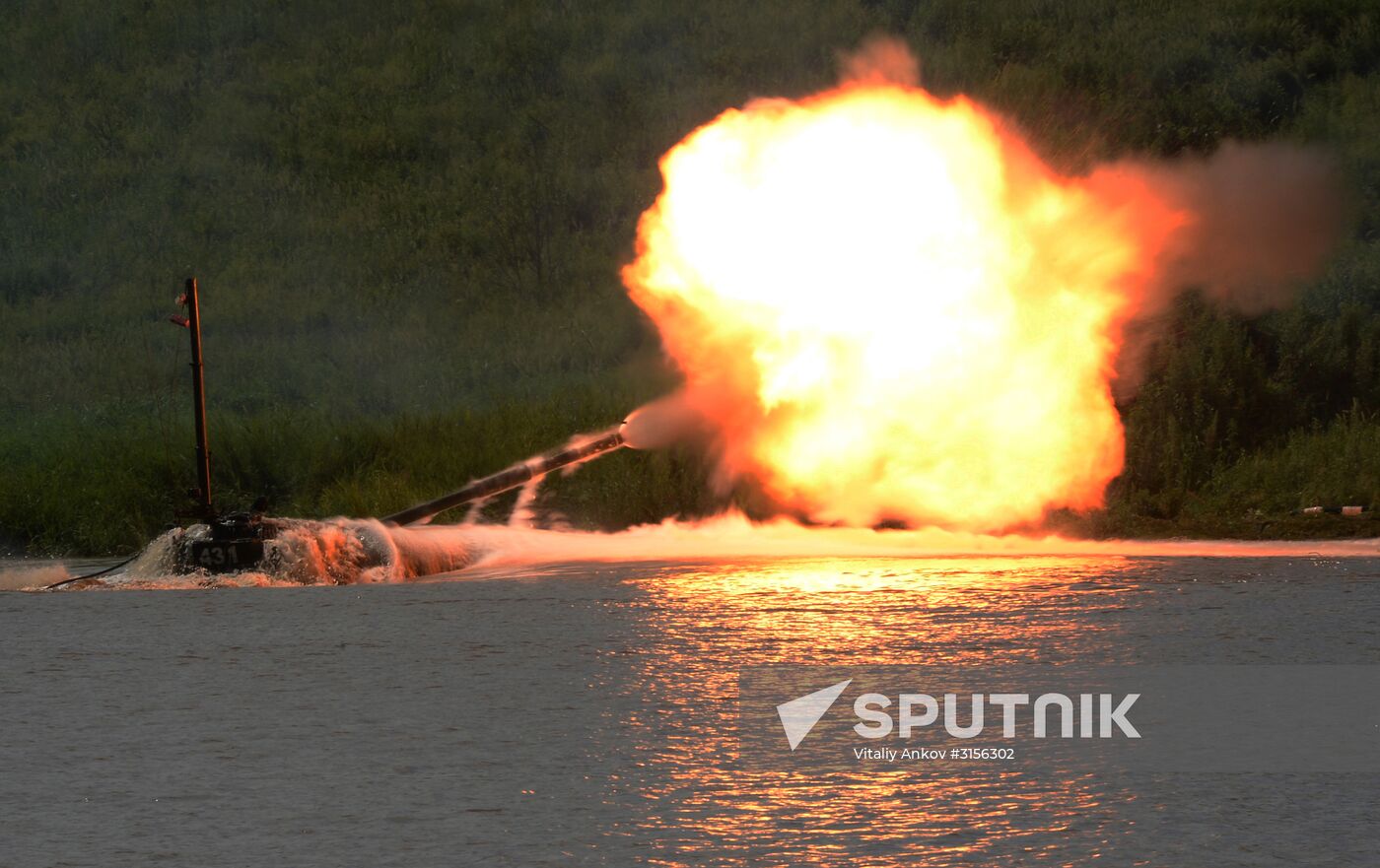 Military exercise in Primorye Territory
