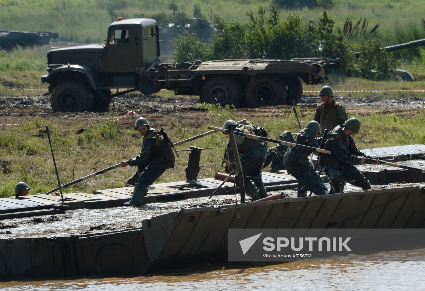 Military exercise in Primorye Territory
